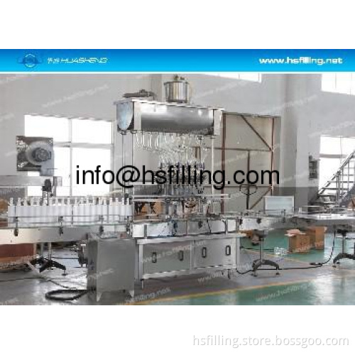 Glass Bottle Liquor Spirits Vodka Filling Machine